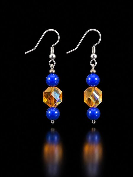 Clementine Crystal Tide Earrings