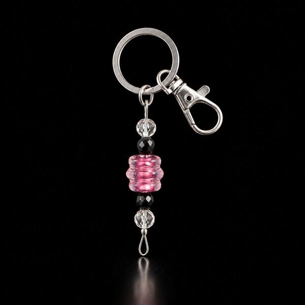 Rosy Lantern Keychain