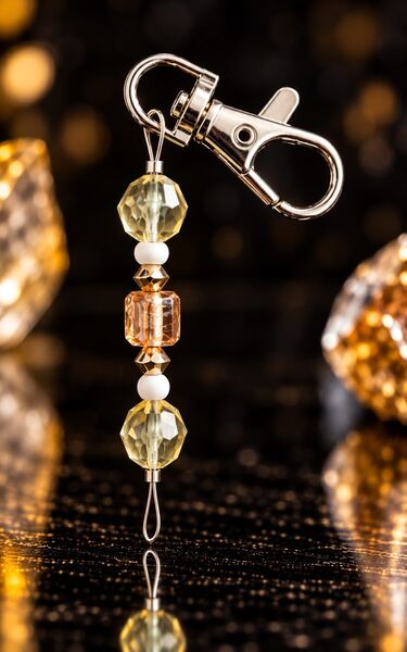 Citrine Glow Charm