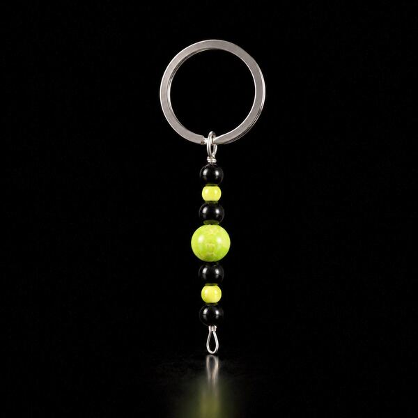 Lime Spark Keychain
